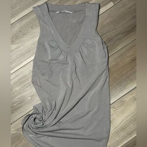 Athleta women’s gray v neck dress